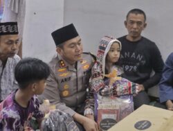 Wujud Simpati Polri, Kapolres Blitar Berikan Trauma Healing kepada Keluarga Korban Mutilasi