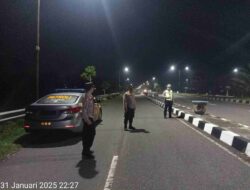 KRYD Polsek Kediri di Bypass BIL 2: Antisipasi Kejahatan, Amankan Pengguna Jalan