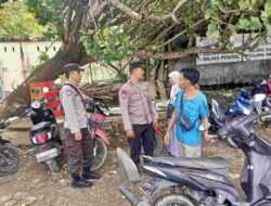 Cegah Pencurian! Polres Lombok Barat Bekali Tukang Parkir dengan Pembinaan