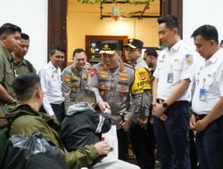 Tinjau Stasiun Tugu DIY, Kapolri : Mudik Gunakan Kereta Api Bisa Jadi Alternatif