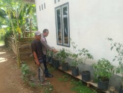 Polri dan Warga Bangun Ketahanan Pangan Lewat Pekarangan Rumah di Sekotong