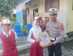 Police Goes to School, Polres Lombok Barat Bentuk Generasi Tertib Lalu Lintas