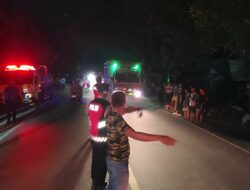 Sinergi Polres, PLN, dan Damkar Tangani Konsleting Listrik di Lombok Barat