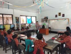 SDN 1 Karang Bongkot Jadi Lokasi Edukasi Bahaya Narkoba oleh Polsek Labuapi