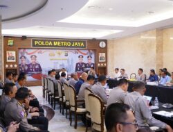 Kapolda Metro Gelar Rakor, Pastikan Peringatan Hari Buruh Berjalan Lancar dan Aman
