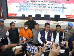 Ungkap Peredaran Gelap Sabu, Polisi Selamatkan 64.000 Jiwa