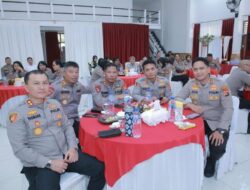 Kapolres Bima AKBP Eko Sutomo S.I.K.,M.I.K., Menghadiri Pisah Sambut Tiga PJU Lingkup Mapolda NTB