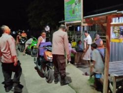 Berikan Rasa aman dan Jamin Kondusifitas Wilayah Polsek Monta Gencarkan Patroli KRYD dan Dialogis Malam Hari