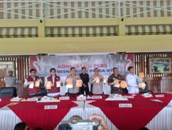 Ditresnarkoba Polda NTB Ungkap 53 Kasus Periode Januari Hingga April 2025, 85 Tersangka Serta 8,6 Kg Sabu Disita