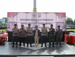 Tanggap Bencana Karhutla, Alumni Akabri 91 Salurkan 9 Mesin Pompa Air dan Alat Pemadam Api ke Polda Kalteng