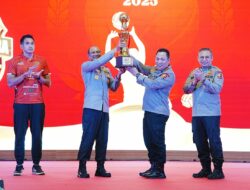 Hadiri Seremoni Apresiasi Tim Voli, Kapolri: Terus Bawa Harum Nama Institusi