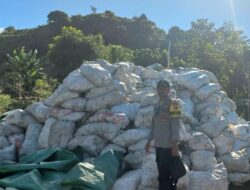 Pantau dan Bantu Kegiatan Petani, Bhabinkamtibmas Polsek Sanggar Dukung Penuh Ketahanan Pangan Nasional