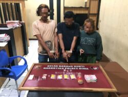 Diduga memiliki Narkoba Jenis Shabu Pria dan Pasutri Asal Desa Parado Wane Digulung Satresnarkoba Polres Bima