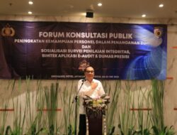 Forum Konsultasi Publik (FKP) Hari Kedua: Komitmen Polri Tingkatkan Integritas dan Keterbukaan melalui SPI