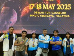 Personel Polda Jabar, Bripda Syahrul Fauzi, Sabet Juara 3 di Combat Champs International