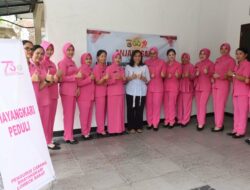 Menjelang Hari Bhayangkara, Polres Lombok Barat Eratkan Ikatan Keluarga Besar Polri