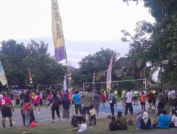 Atmosfer Persaudaraan dan Sportivitas di Voli Bhayangkara Lombok Barat