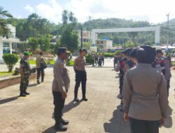 Ibu Wapres Kunjungi Lombok Barat, Polres Gelar Apel Keamanan Ketat