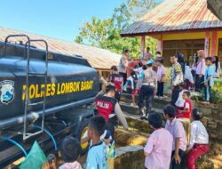 Kepedulian Polri di Hari Bhayangkara: Air Bersih untuk Desa Labuan Tereng