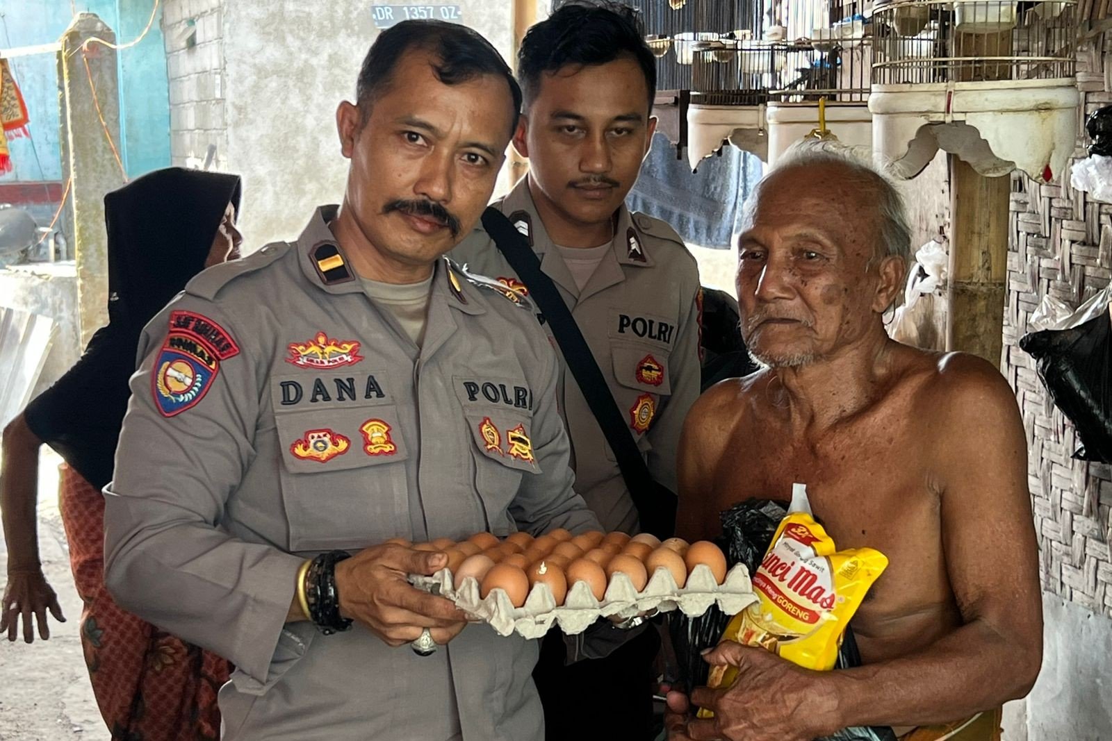 Aksi Nyata Polres Lombok Barat Bantu Warga Lewat Nutrisi Mantap