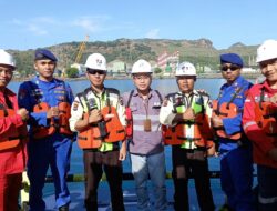 Perketat Pengawasan, Ditpolairud Polda NTB Intensifkan Patroli Laut di Sekitar Pelabuhan PT. AMNT