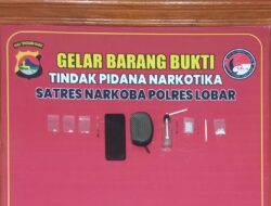 Polisi Ringkus Pengedar Sabu Residivis di Batu Layar, Lombok Barat