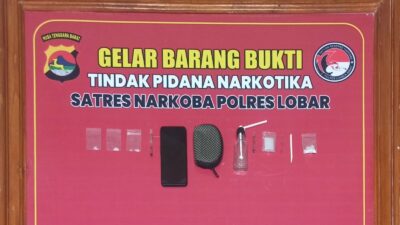 Polisi Ringkus Pengedar Sabu Residivis di Batu Layar, Lombok Barat