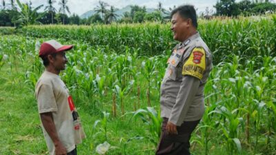 Brigadir Dhias Ajak Warga Ketirek Dukung Program Pangan Nasional