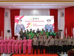 Sambut Hari Bhayangkara Ke-79, Polda Kalteng Gelar Puncak Bakti Kesehatan di Gedung Graha Bhayangkara
