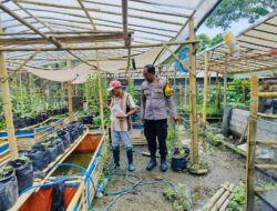 Polres Lombok Barat Inisiasi Model Ketahanan Pangan dari Dusun Tempit