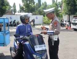 Operasi Patuh Rinjani 2025 di Lembar, 29 Pelanggaran Ditindak dalam Sehari
