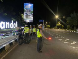 Polres Lombok Barat Konsisten Gelar Patroli Malam Tekan Potensi Gangguan Jalanan