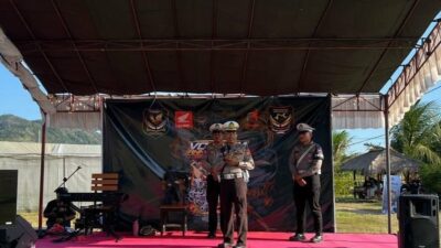 Bangun Kesadaran Tertib Lalu Lintas, Satlantas Lombok Barat Gelar Sosialisasi di Gerung