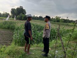 Polri Bina Petani Kuripan Utara Wujudkan Kemandirian Pangan Keluarga
