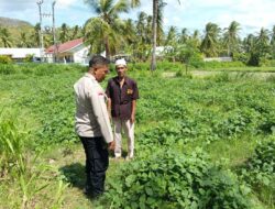 Kunjungi Petani di Sekotong, Polri Tekankan Pemanfaatan Lahan Demi Kedaulatan Pangan
