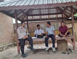 Bhabinkamtibmas Polsubsektor Palibelo Sambang Kamtibmas Humanis Imbau Warga Jaga Harkamtibmas Warga: Terimakasih Polisi