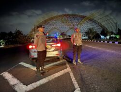 Cegah Begal dan Balap Liar, Polsek Kediri Sisir Jalan Umum BIL 1 dan 2