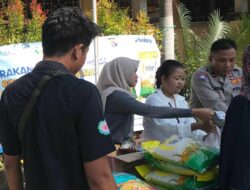 Bulog NTB dan Polres Lombok Barat Pastikan Ketersediaan Pangan Murah di Kediri
