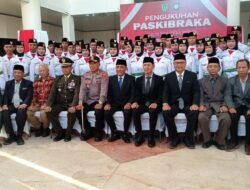 Hadiri Upacara Pengukuhan Paskibra Kabupaten Bima 2025 Kapolres Bima: AKBP Eko Sutomo S.I.K.,M.I.K., Kalian Adalah Putra Putri Terbaik Kabupaten Bima Yang Terpilih