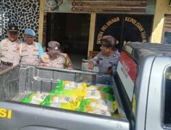 Permudah Akses Warga Mendapatkan Beras Murah dan Berkualitas, Bhabinkamtibmas Polsek Woha Blusukan Hingga Kerumah Warga