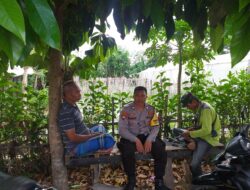 Bhabinkamtibmas Jagaraga Giatkan Pemanfaatan Lahan Produktif Demi Kemandirian Pangan