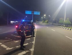 Keamanan Masyarakat Kecamatan Gerung Terjaga Melalui Patroli Malam Polres Lombok Barat