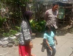 Kapolsek Labuapi Dukung Edukasi Pekarangan oleh Bhabinkamtibmas Perampuan di Karang Bayan