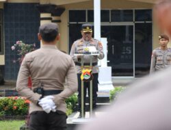 Polres Lombok Barat Peringati Haornas, Dorong Budaya Olahraga Sejak Dini