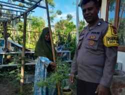 Polsek Batulayar Dorong Program Ketahanan Pangan lewat Edukasi di Senggigi