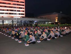 Makan Malam Bersama, Kapolri Beri Motivasi Pasukan Pengamanan DPR/MPR RI