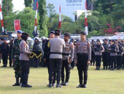 Fokus Pemulihan Kamtibmas, Polda Kalteng Gelar Apel Operasi Aman Nusa I Telabang 2025