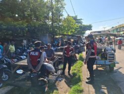 Inovasi KEMOS 110 Disosialisasikan Sat Samapta Polres Lobar di Desa Gerung Selatan