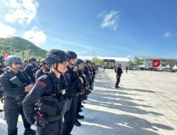 Siap Amankan MotoGP, Polda NTB Gelar Apel Personel Pengamanan Operasi Mandalika Rinjani 2025
