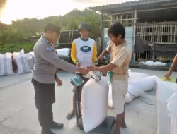 Polsek Kuripan Dorong Ketahanan Pangan Melalui Pendampingan Petani Jagung di Gerung